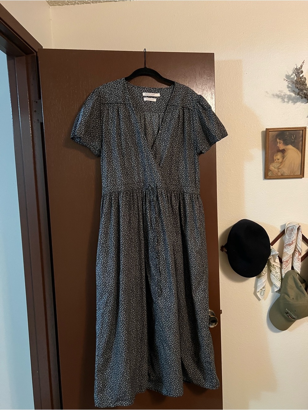 Christy Dawn Dawn dress in midnight floral size large